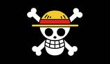SkullStrawHatflag